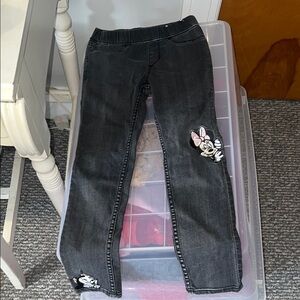 H&M Black Skinny Jeans with Distressed Details
